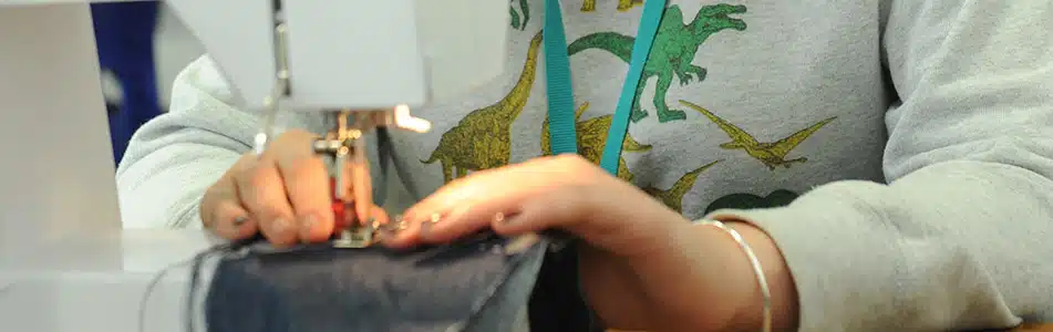 Level 3 Extended Diploma in Fashion and Textiles - Close up of sewing machine